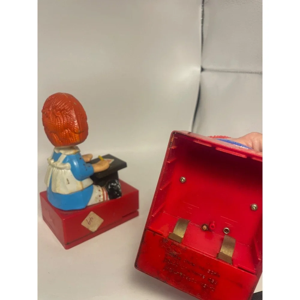 Vintage 1974/1975 Raggedy Ann Stapler and Andy Pencil Sharpener Janex Corp